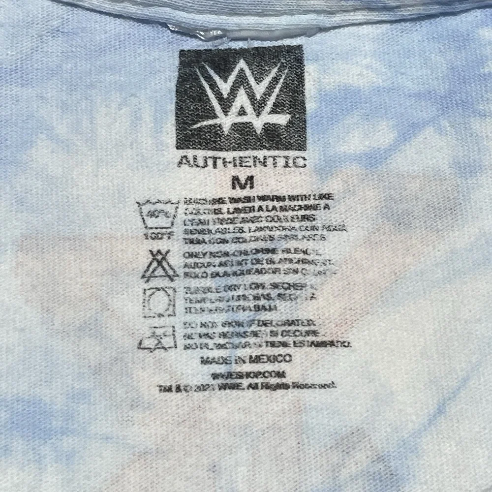 WWE‎ Seth Freakin Rollins Tie Dye Graphic T-Shirt Wrestling Mens Size Medium NXT